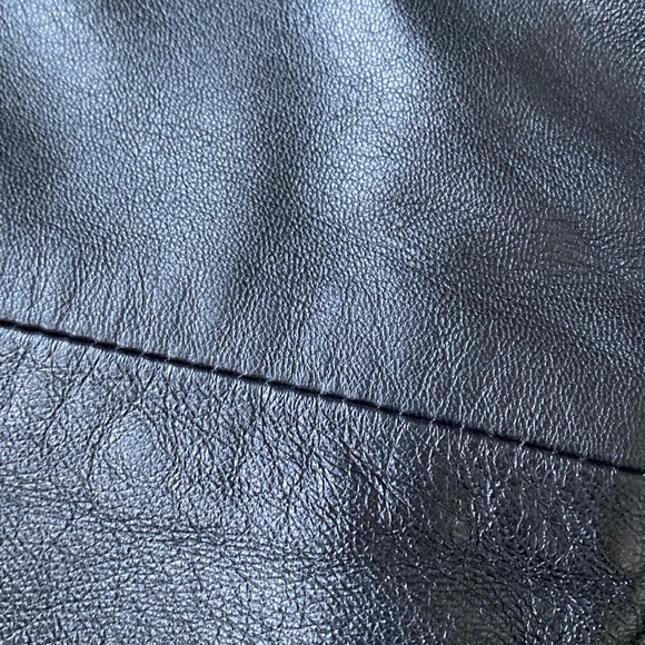 Black Leather Lambskin Pants by Neto Leather - Picture 12 of 14